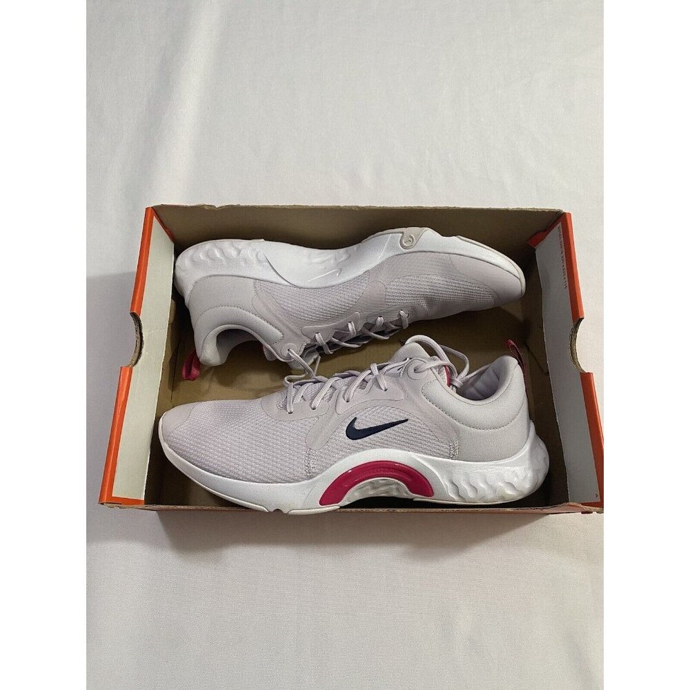 New Women’s Size 11 Grey Nike Renew In-Season TR 11 Training Shoes DA1349 556